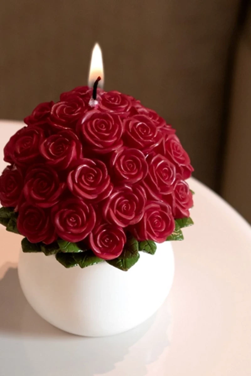 Southlake Gifts Rose Bouquet Candle