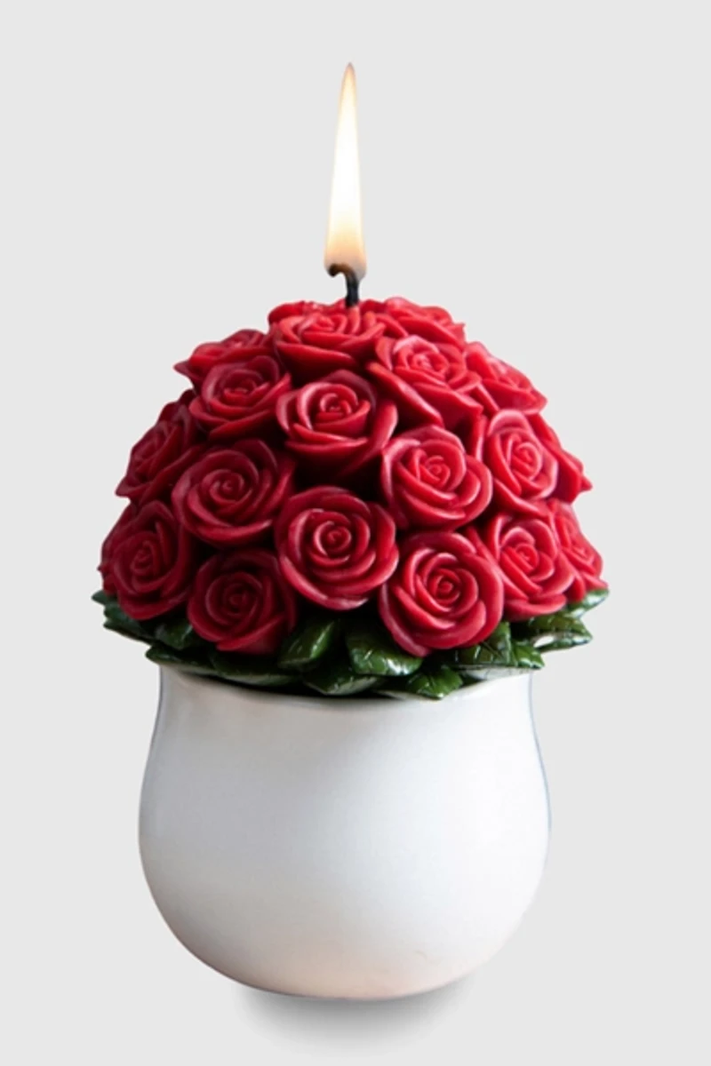 Southlake Gifts Rose Bouquet Candle