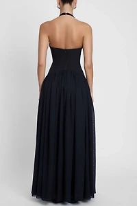 LEAU Harlowe Corset Maxi Dress