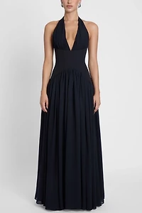 LEAU Harlowe Corset Maxi Dress