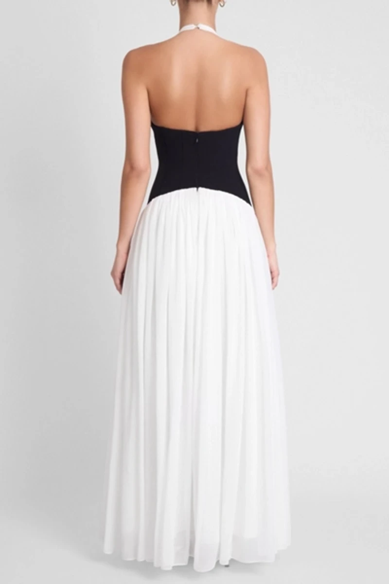 LEAU Harlowe Corset Maxi Dress