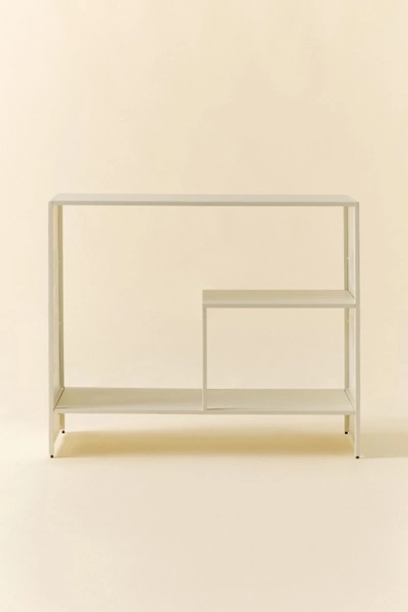 Cutout Lace Iron Storage Console