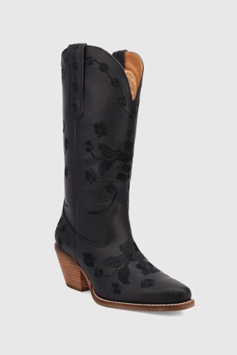 Dingo Love Bug Leather Cowboy Boot
