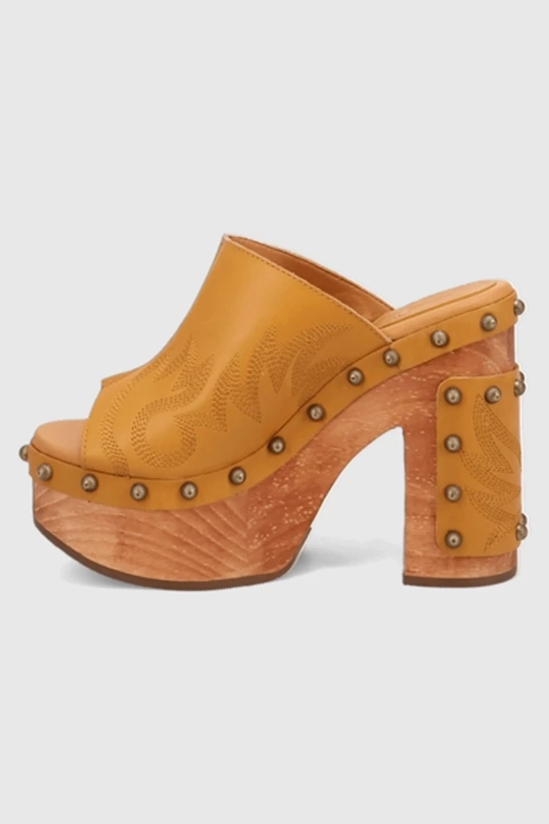 Dingo Free Spirit Wooden Platform Sandal