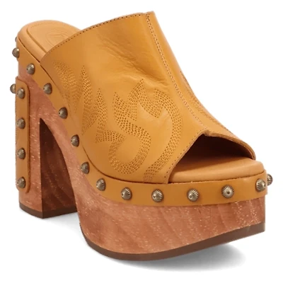 Dingo Free Spirit Wooden Platform Sandal