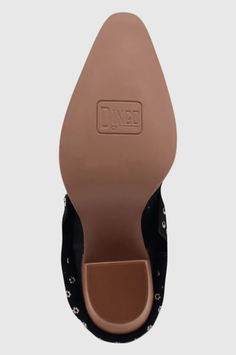 Dingo Howdy Honey Suede Foldover Cowboy Boot