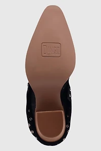 Dingo Howdy Honey Suede Foldover Cowboy Boot