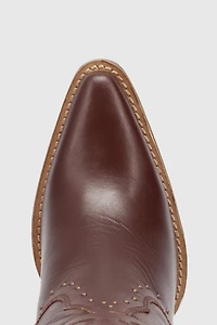 Dingo Rock N' Rebel Leather Studded Cowboy Boot