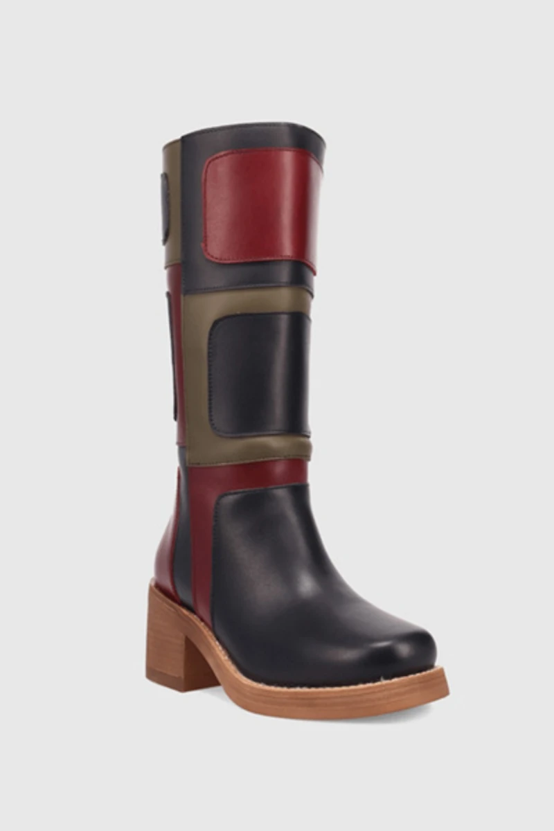 Dingo Patches Leather Boot