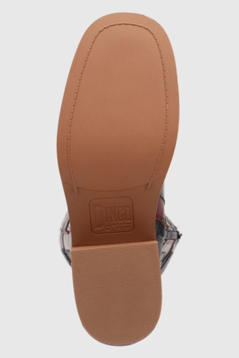 Dingo Patches Leather Boot