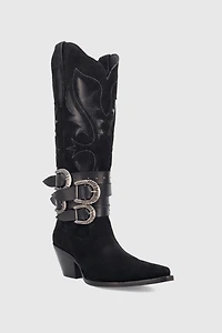 Dingo Buck Wild Suede Leather Cowboy Boot
