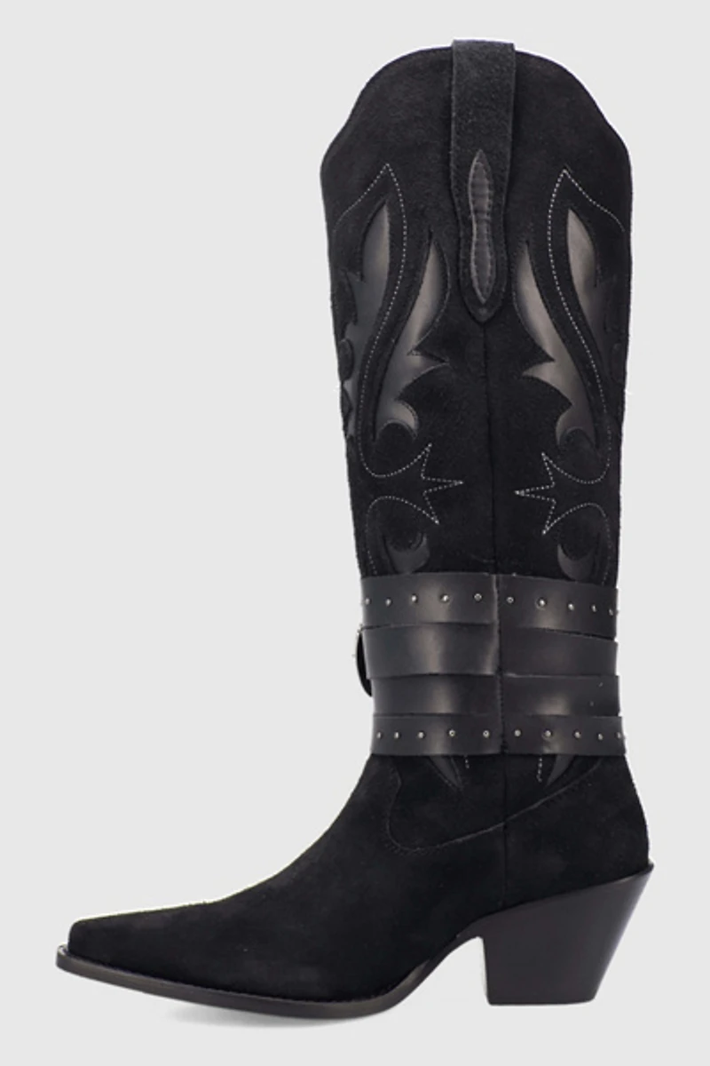 Dingo Buck Wild Suede Leather Cowboy Boot