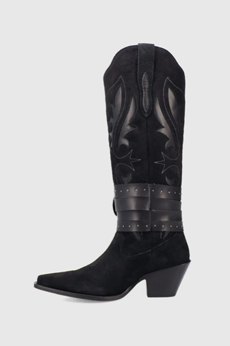 Dingo Buck Wild Suede Leather Cowboy Boot