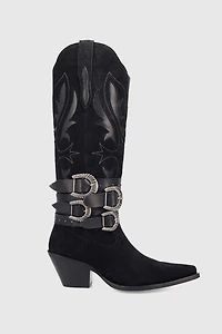 Dingo Buck Wild Suede Leather Cowboy Boot
