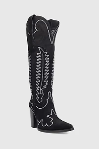 Dingo Double Take Suede Leather Cowboy Boot