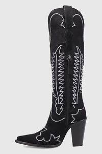 Dingo Double Take Suede Leather Cowboy Boot