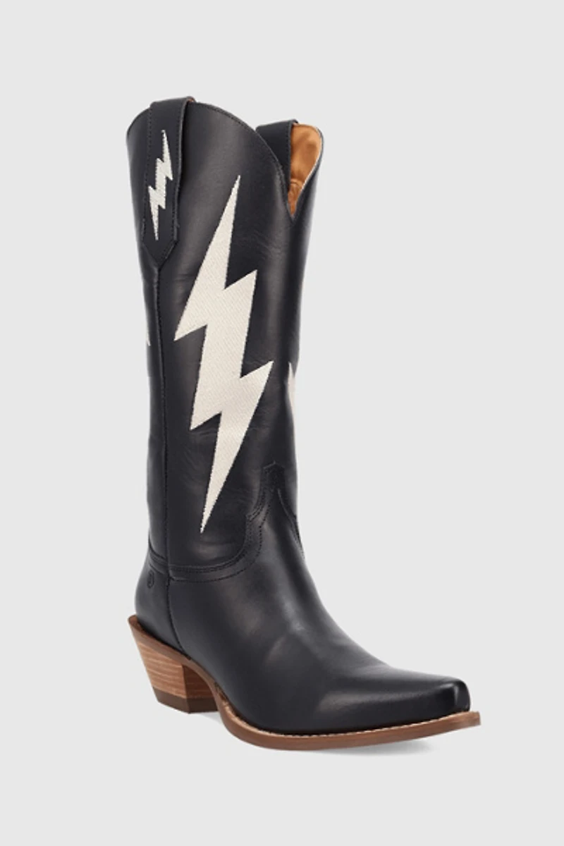 Dingo Thunderbolt Leather Cowboy Boot