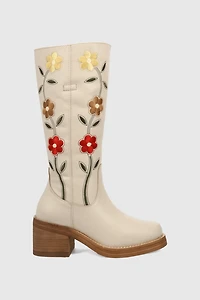 Dingo Bloom Embroidered Leather Boot