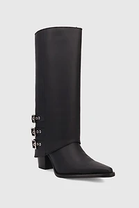 Dingo Urban Cowgirl Leather Foldover Cowboy Boot