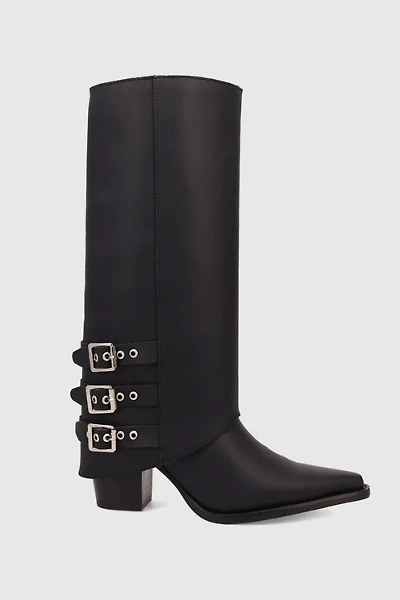 Dingo Urban Cowgirl Leather Foldover Cowboy Boot