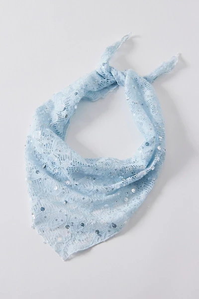 Butterfly Sequin Headscarf