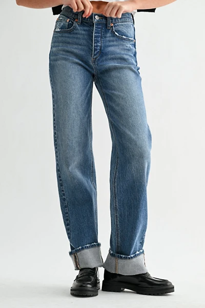 Jemina The Cuffed Wide Leg Jean