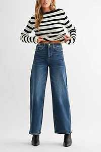 Jemina Denim High Rise Balloon Pant