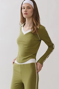 Personal Code Rumi Soft Jersey Long Sleeve Top