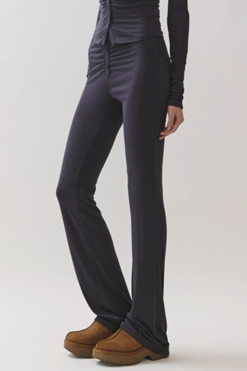 Personal Code Nyx Soft Jersey Ruched Detail Pants