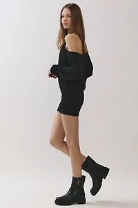 Personal Code Nyx Halter Neckline Layered Mini Dress