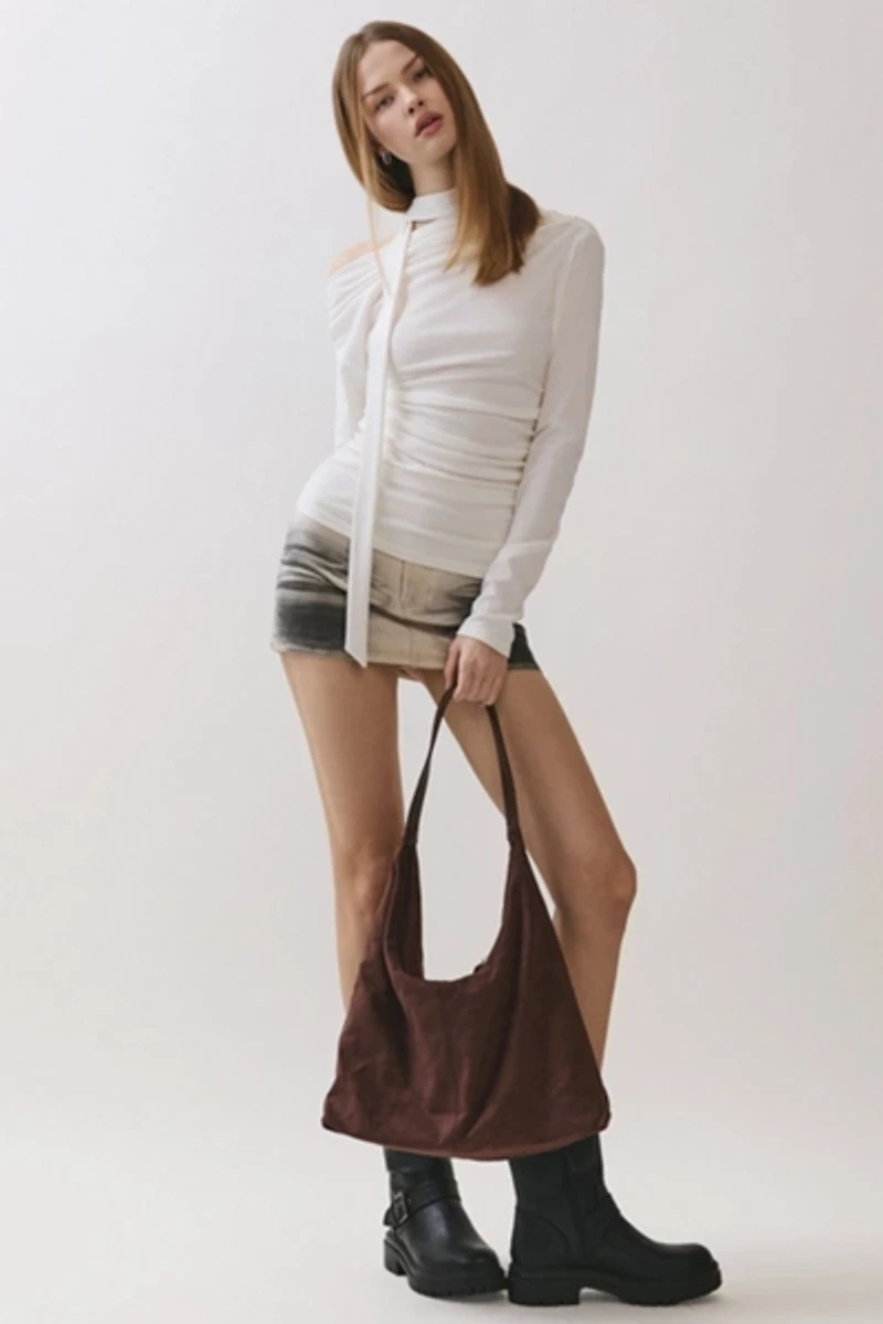 Personal Code Dusk Spray Effect Mini Skort