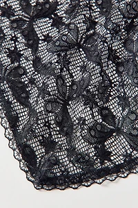 Willow Sequin Lace Headscarf