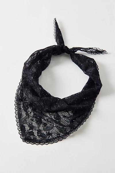 Willow Sequin Lace Headscarf