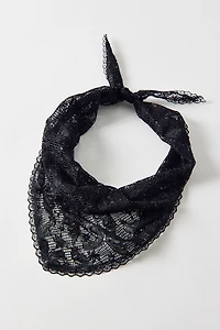Willow Sequin Lace Headscarf