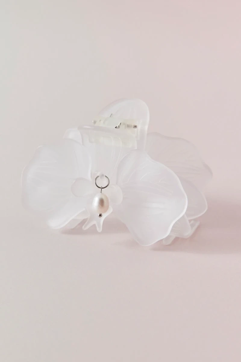 Chunks Orchid Claw Clip