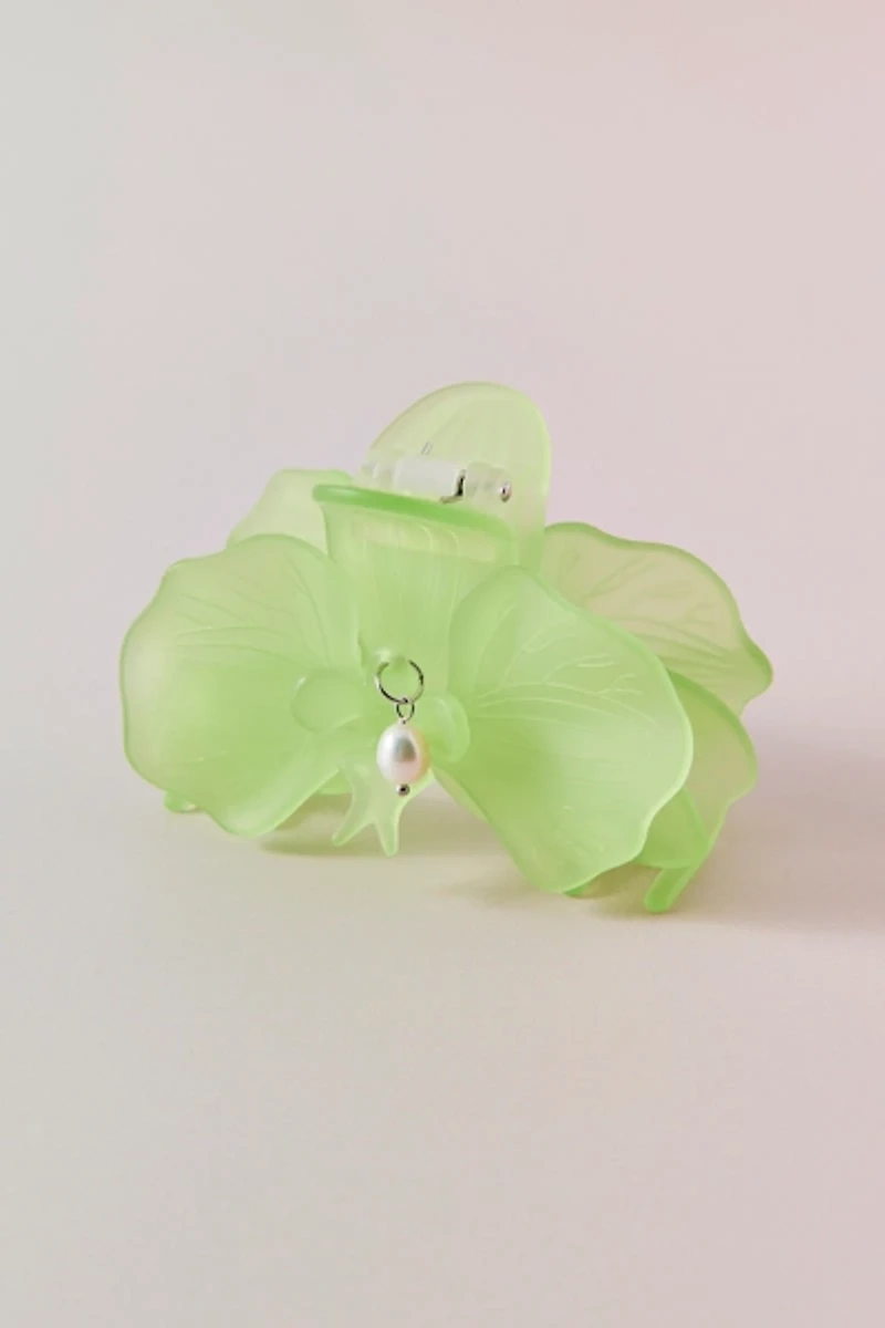Chunks Orchid Claw Clip