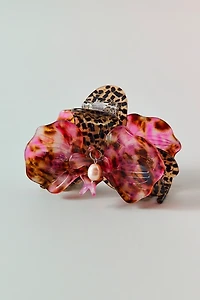 Chunks Orchid Claw Clip