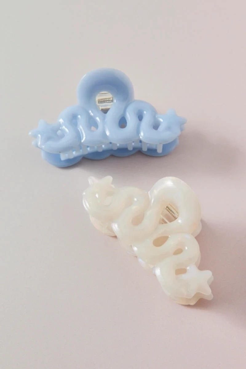 CHUNKS Small Star Loop Claw Clip