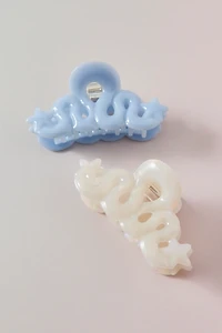 CHUNKS Small Star Loop Claw Clip