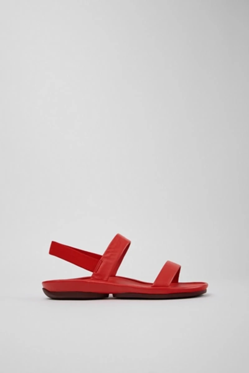 Camper Right Isla Leather 2-Strap Sandal