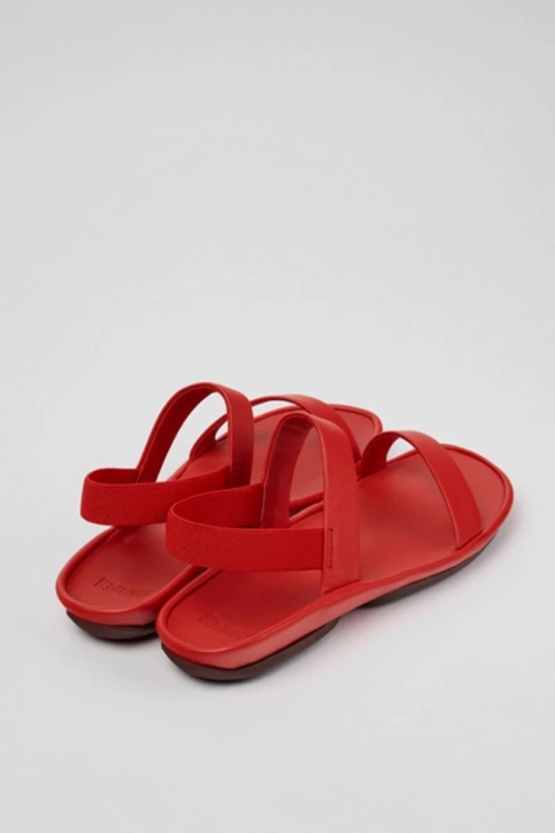 Camper Right Isla Leather 2-Strap Sandal