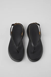 Camper Tasha Leather Thong Platform Sandal