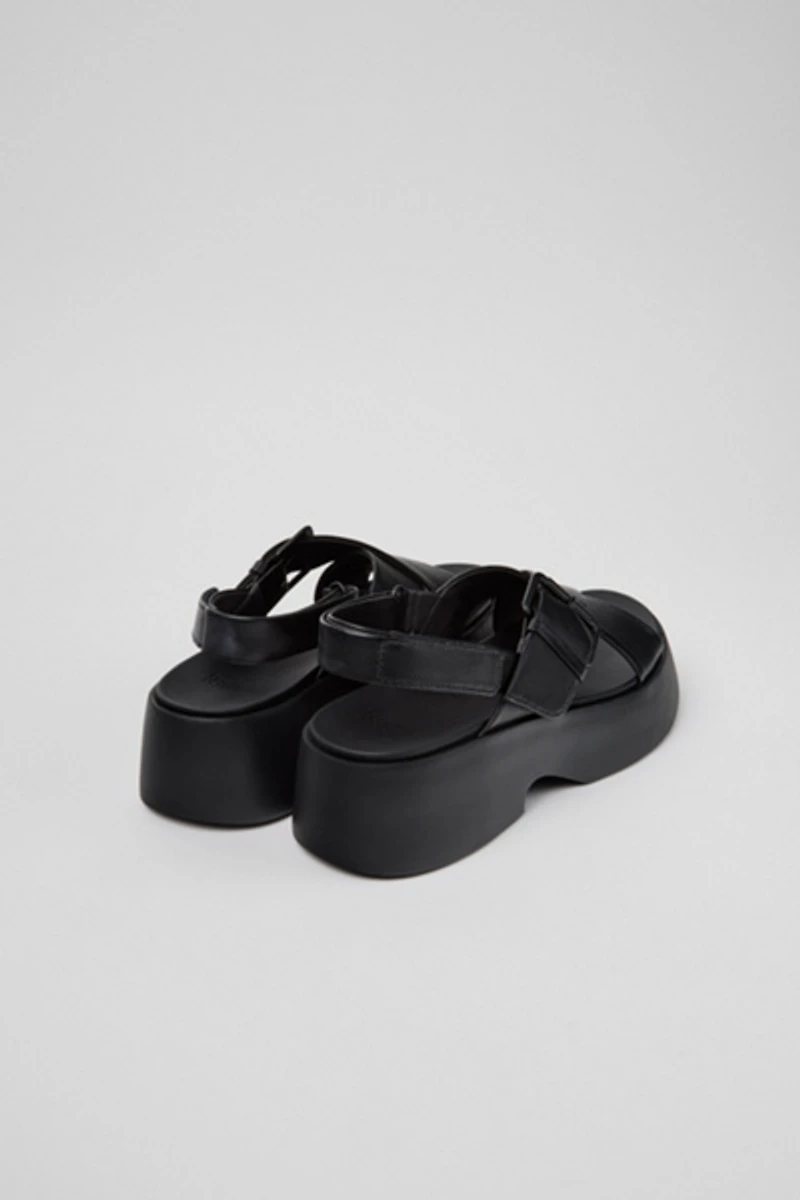 Camper Tasha Leather X-Strap Sandal