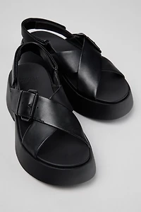 Camper Tasha Leather X-Strap Sandal