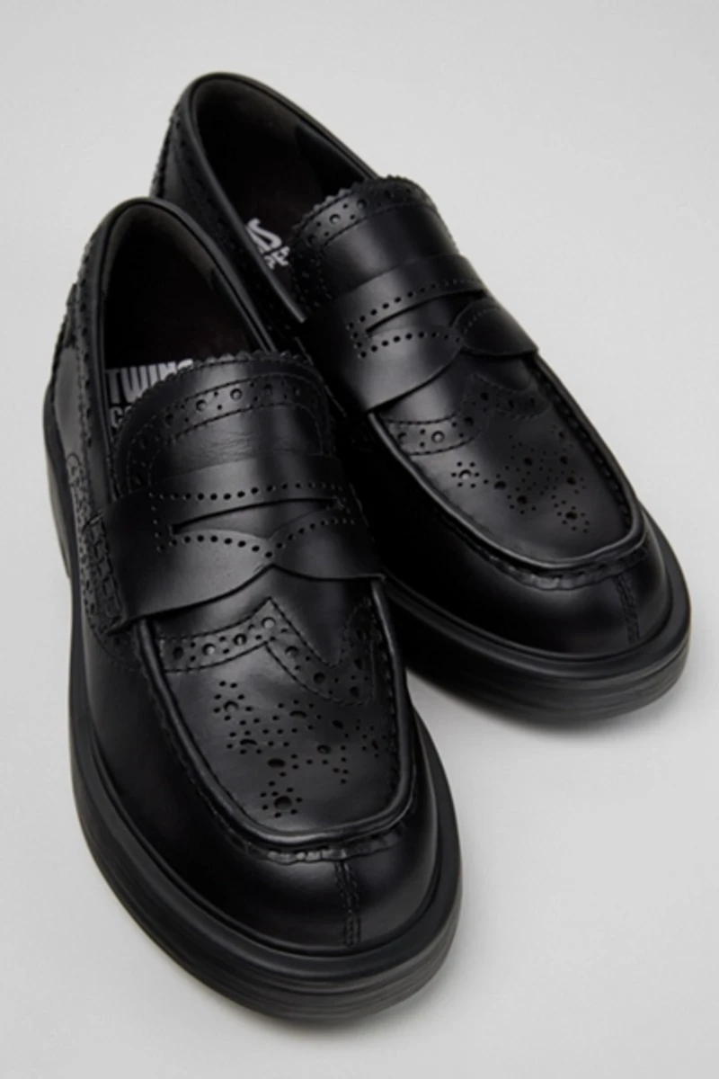 Camper Dean Twins Brogue Leather Loafer