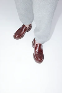 Camper Dean Twins Brogue Leather Loafer