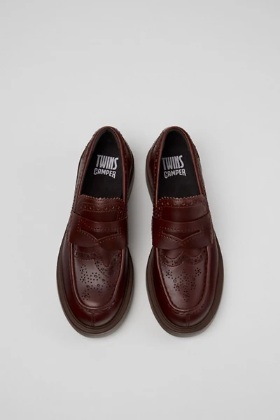 Camper Dean Twins Brogue Leather Loafer