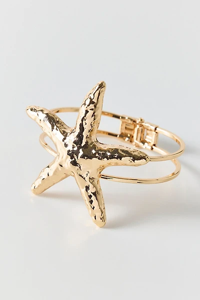 Hammered Starfish Bracelet