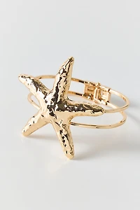 Hammered Starfish Bracelet