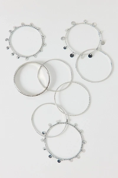 Stacked Boho Bangle Bracelets Set